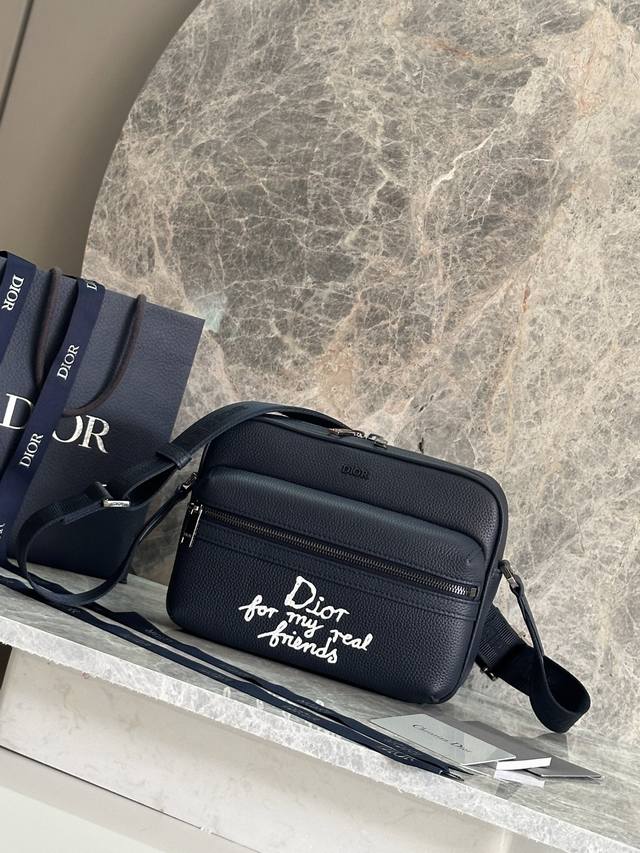This Rider 2.0 Zipper Messenger Bag From The Dior And Hylton Nel Limited Edition