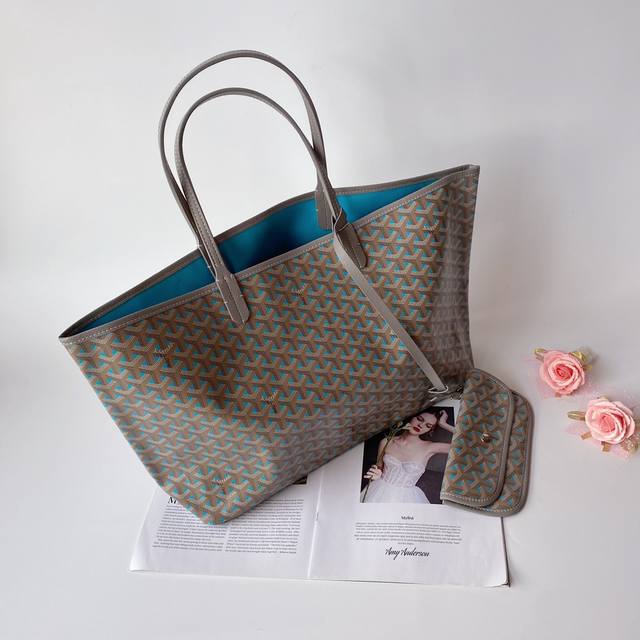 Goyard Shopping Bag Large Goyard Hand-Painted Patterns Have Their Own Unique Cha