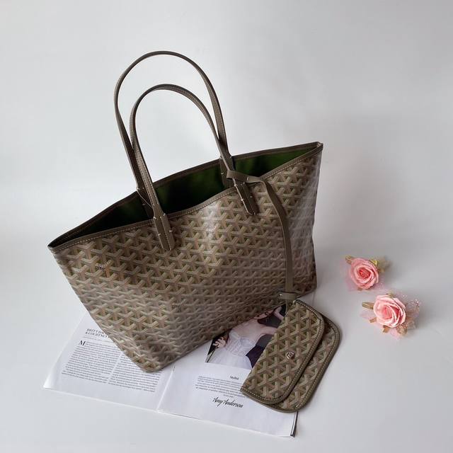 Goyard Shopping Bag Small Goyard Hand-Painted Patterns Have Their Own Unique Sty