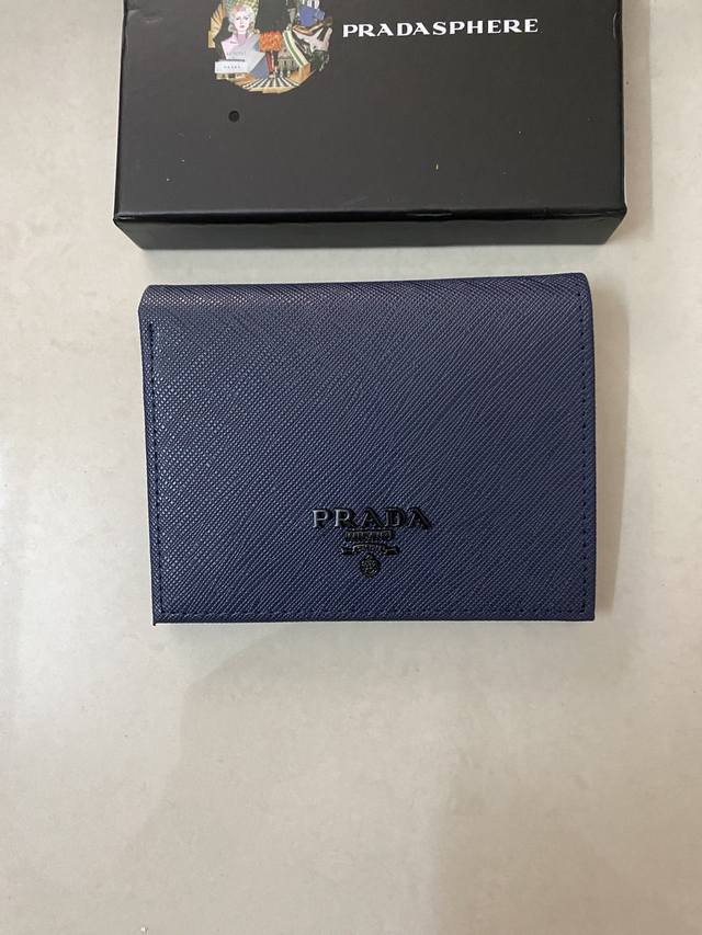 P Home Blue Letter Series Women's Short Wallet, Model 1Mv204, Authentic Design,