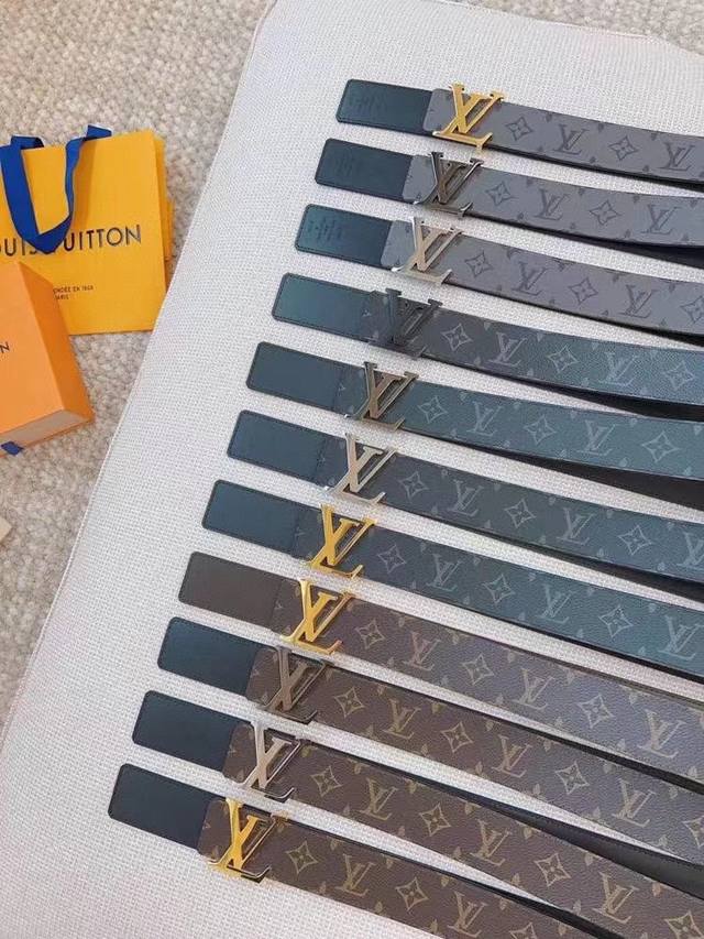 Lv Original High-Quality Belt, Business And Casual Style, Versatile And Trendy A