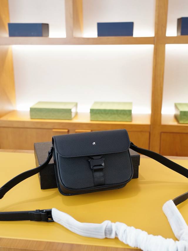 Mont Blanc Official Website Synchronized High Version Crossbody Shoulder Bag Tim