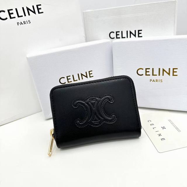 Celine A16 Color: Black, Brown Size: 10.5 X 9 X 1 Celine Store-Synchronized, Tri