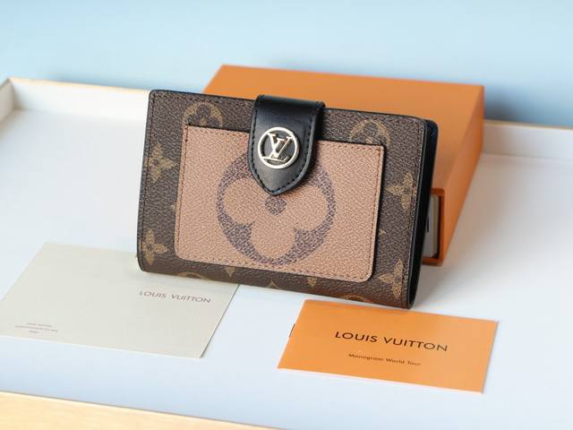 Color: Black Size: 13.5 X 11 X 3 Juliette Wallet Features A Classic Monogram Can