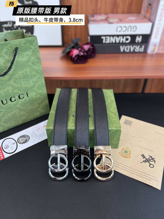 Original Quality Sliding Buckle Brand: Gucci G House Men's Color: Black Buckle:
