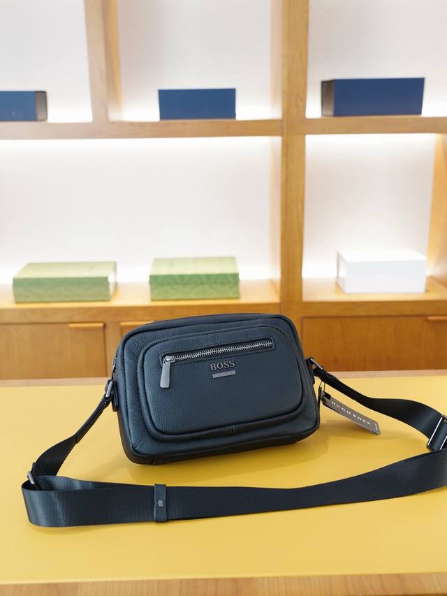 Boss Official Website Synchronized High-End Version Crossbody Shoulder Backpack