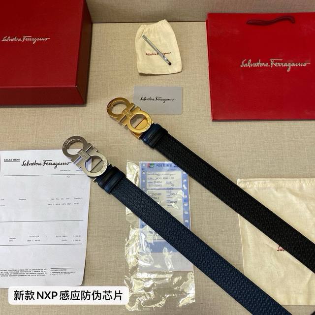 Brand: Ferragamo Chip Edition Grade: Authentic Quality. Top-Grain Calf Leather.