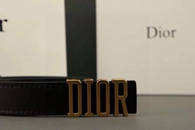 Brand: Dior. Bestseller Grade: Women's Leather Belt. Double-Sided Top-Grain Cowh