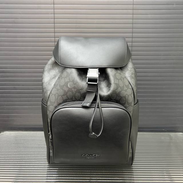 Coach Racer 26 Backpack For Men, Large Capacity, Laptop Bag, Casual And Versatil