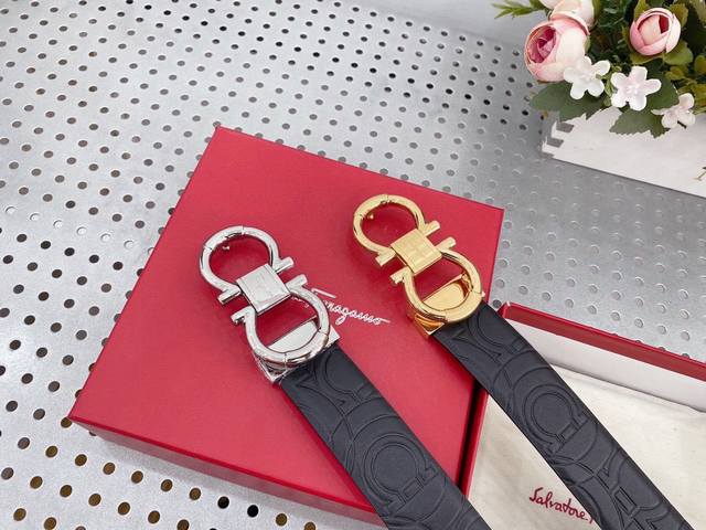 Ferragamo Belt Combines Modern Design With Exquisite Craftsmanship; Creates A Lu