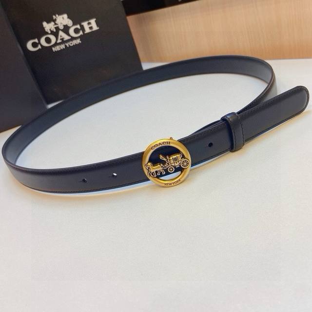 Coach, Top-Grain Calf Leather Paired With Premium Horse-Drawn Carriage Hardware