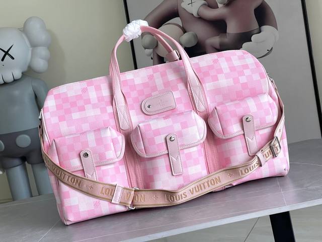 Model 26128 Virgil Abloh Reimagines The Basketball Keepall 55 Travel Bag, Drawin