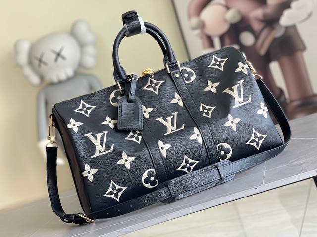 Louis Vuitton Classic Keepall 45-Inch Travel Bag Model Number 46670, Dyed In A S