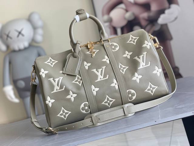 Louis Vuitton Classic Keepall 45-Inch Travel Bag Model Number 46671, Dyed In A S
