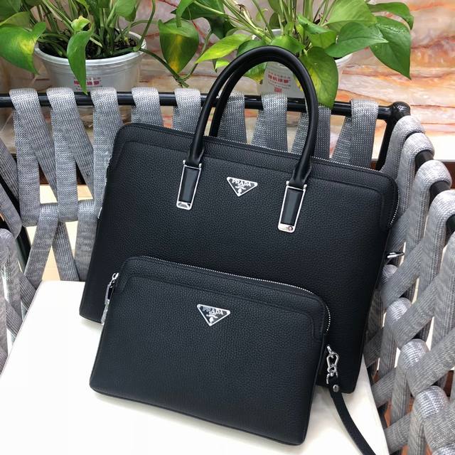 New Arrival! P-Brand Password Lock Original Design Handbag + Crossbody Briefcase