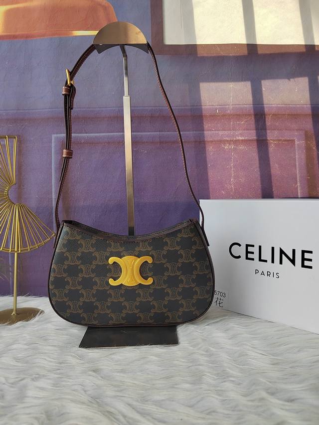 Style No. 115703 Vintage-Patterned Cowhide Leather, Gold Hardware, Zipper Closur