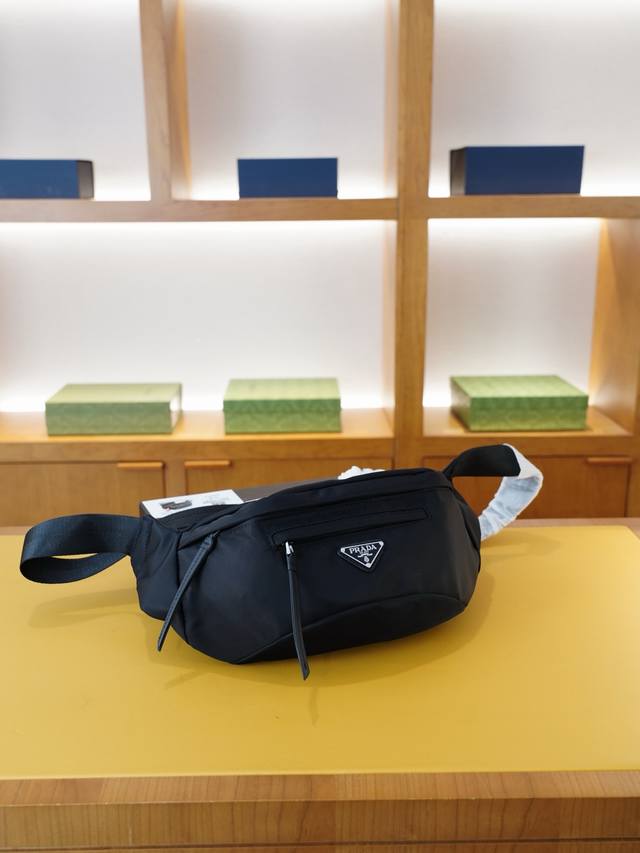 Prada Official Website Synchronized High Version Chest Bag Waist Bag Timeless Ic