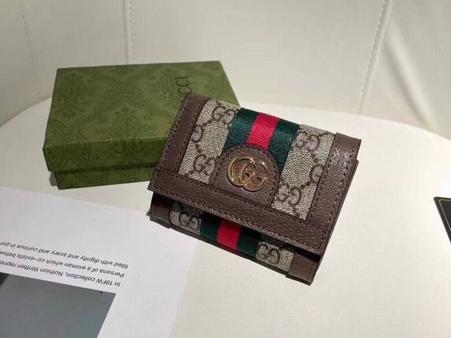 Guccl 8746 Color: Brown Size: 11*9*3 Gucci Flagship Store Latest Arrival! Made F