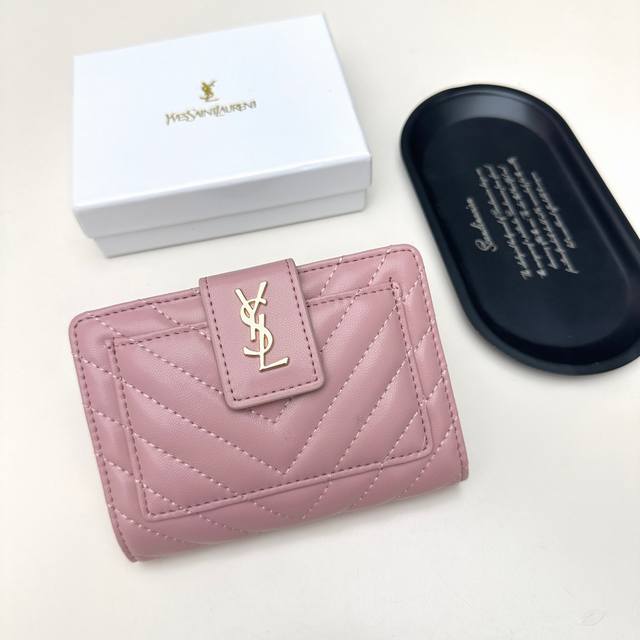 Ysl 8355 Color: Black, Pink Size: 13.5 X 9.5 X 3.5 In-Store Latest Model Now Ava