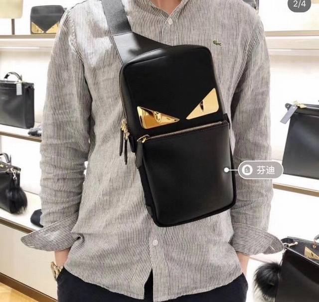 P Golden Eye Explosion Model: 2336 Golden Fendi Fendi Little Monster Rectangular