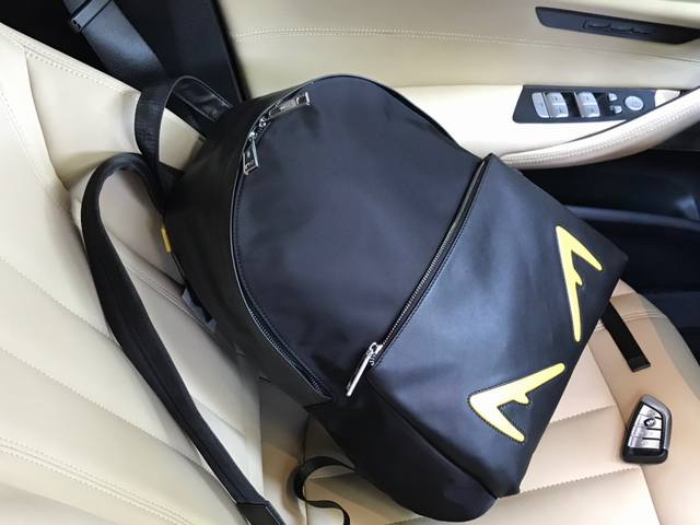 Fendi Model: 33204-1 Fendi Fendi Counter New Arrival Fabric-And-Leather Backpack