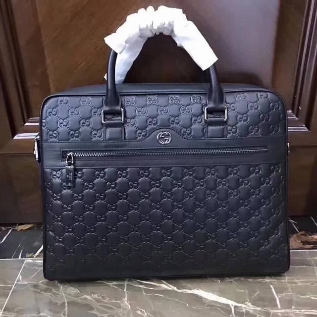 Gucci Exclusive New Model 33113-5 Business Casual Bag Dimensions: 38X29X6 Cm Col