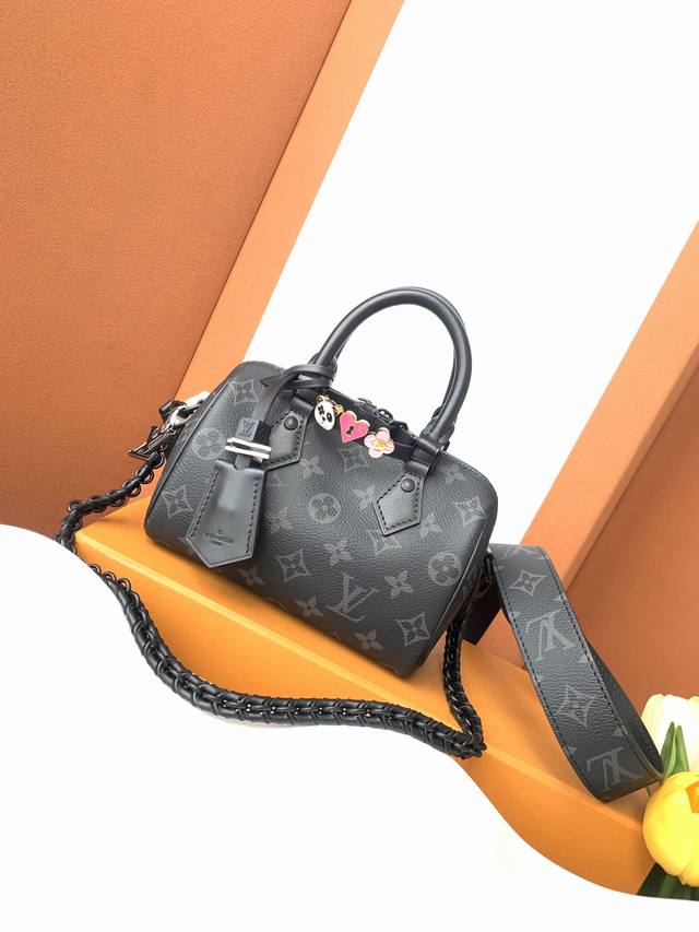 Speedy 18 Handbag With Dynamic Variable Code Chip, Premium Enhanced Edition Mode