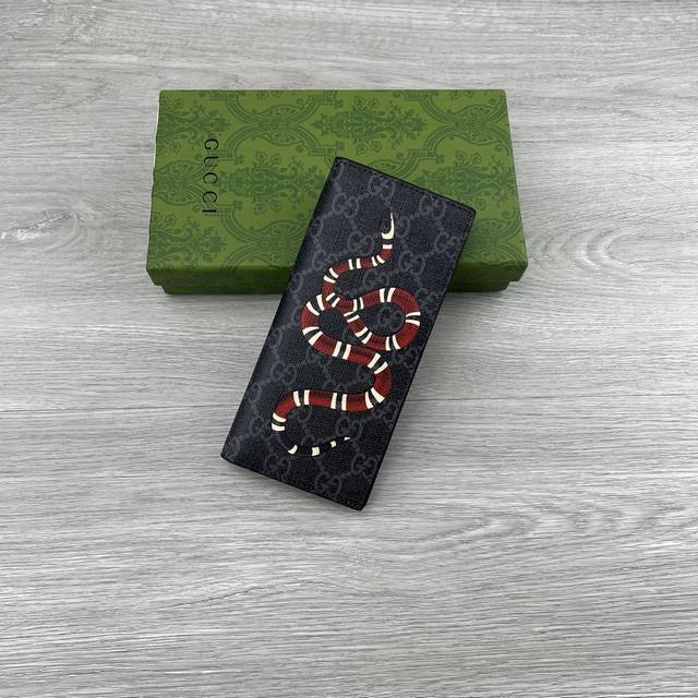 Gucci-Embellished Gg Coral Snake Detail Suit Jacket Wallet. Gucci Small Leather