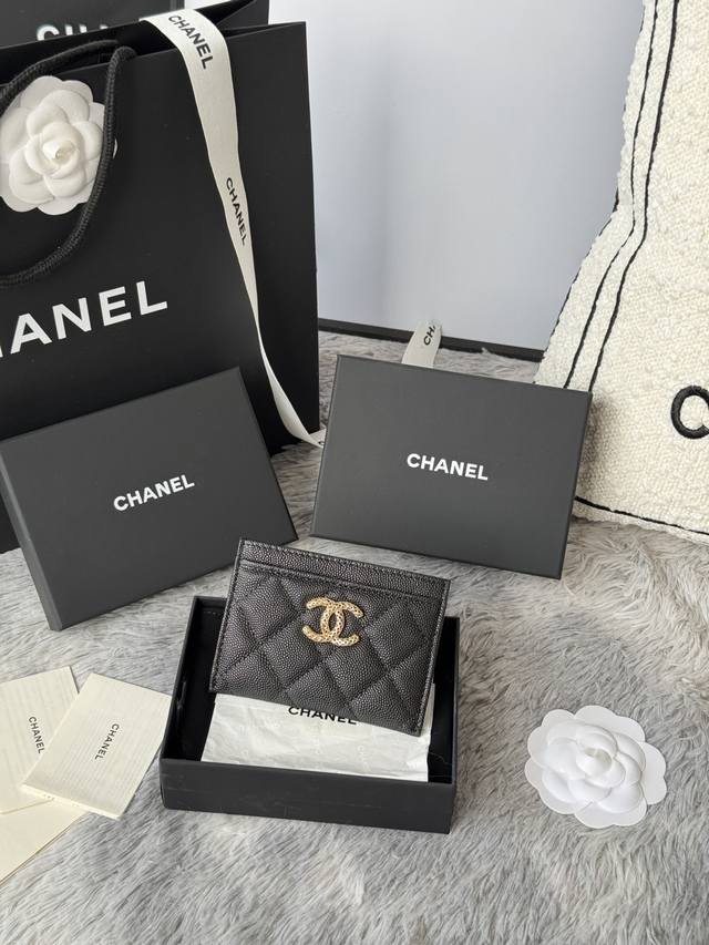 Chanel. Ball Pattern Single Card Case Model Number A P4 Paired With The New Luog