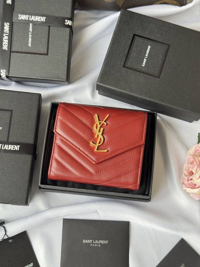Ysl-Saint Laurent Comes With The Latest Full Set Of Counter Packaging Slp Tri-Fo