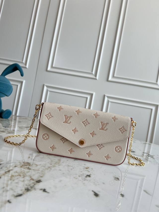Chip Edition M15968, New Three-Piece Set This Pochette F Licie Chain Bag Feature