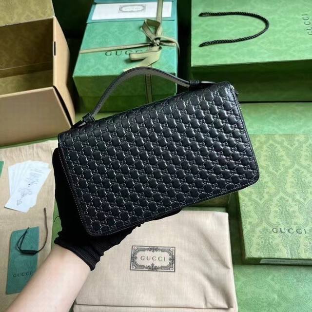 Premium Edition Super Double G Travel Document Case. The Super Double G Design M
