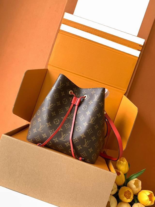 N Ono Medium Handbag Premium Enhanced Edition Model: M44021 Leather: Italian Gra