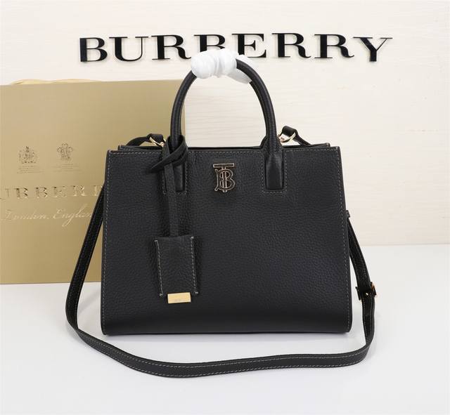 B-Brand Latest Version Of The Structured Tote Bag, Featuring The Burberry Exclus