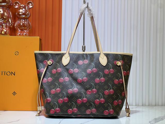 M40995 M17088 Takashi Murakami Cherry Neverfull Medium Handbag: Always Meets All