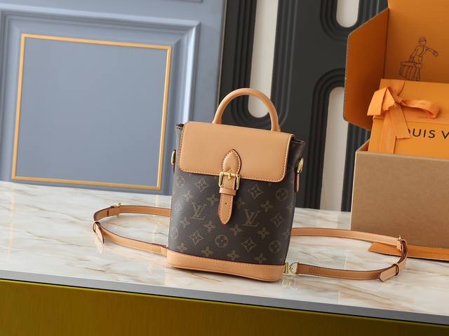 Upgraded Original M14651 M14653 Soho Mini Backpack Crafted From Monogram Canvas,