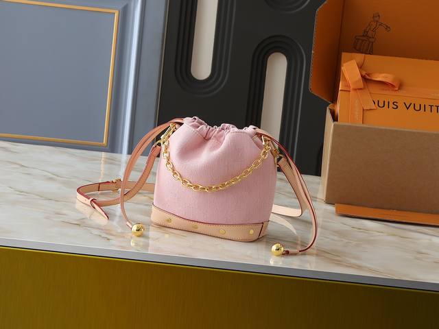 Upgraded Original Version M83043 New Denim Bucket Bag