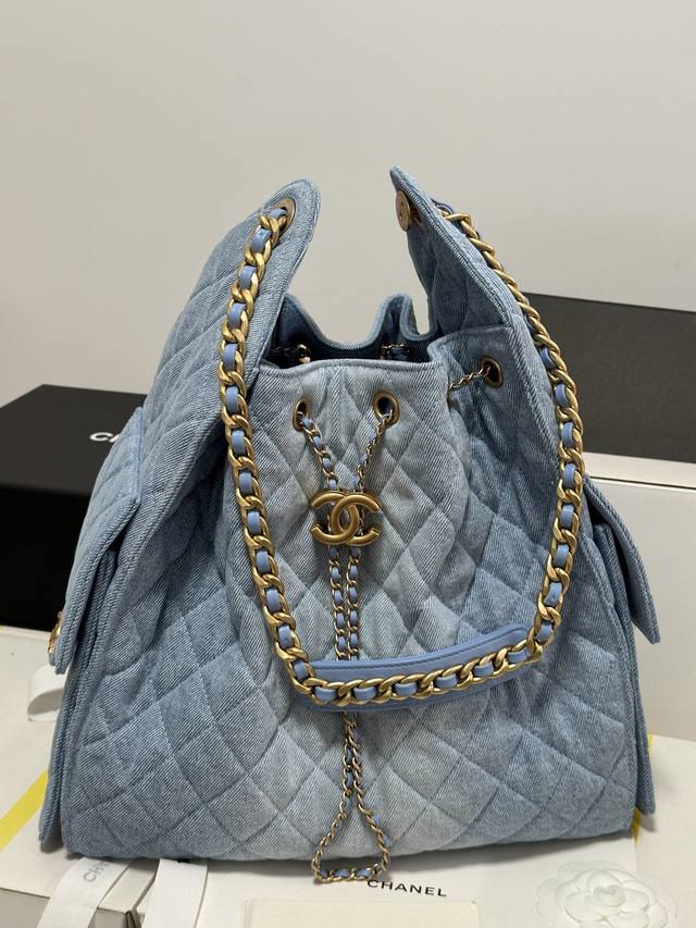 Hippie Medium Denim Blue Purchased At Retail Price For Development. A Runway Fav