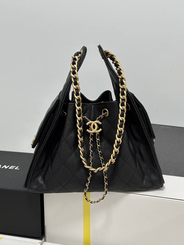Hippie Mini Caviar Black Purchased At The Boutique. Runway-Inspired Hippie Desig