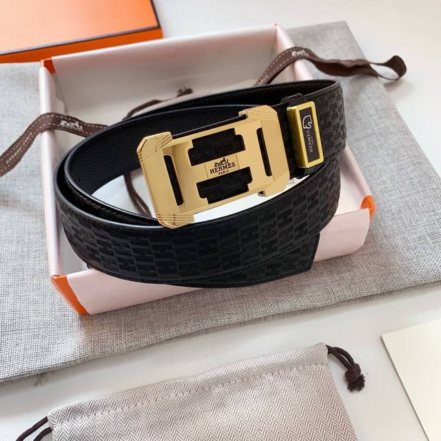 Comes With Authentic Packaging, Herm S Authentic Premium Pure Steel Buckle, Hors
