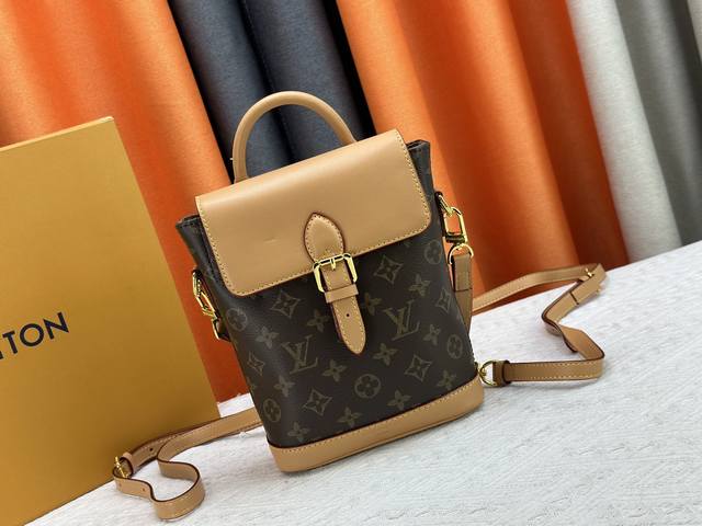 Upgraded Original M14651 M14653 Soho Mini Backpack Crafted From Monogram Canvas,