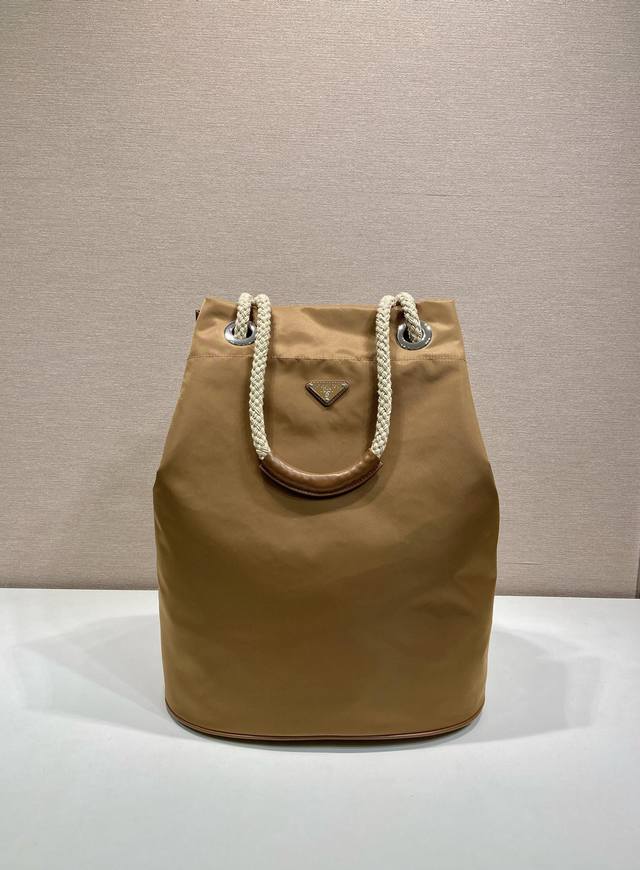 Men's Bucket Bag 2Vg133 Runway Edition This Re-Nylon Handbag Is Crafted From Nyl