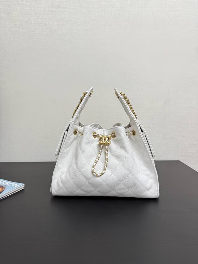 Genuine Leather, In Stock, Small Size 25C Hobo Bag, This Season's Must-Have, Ins