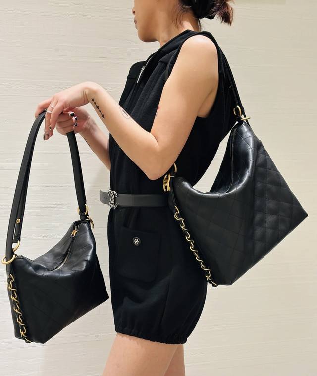 Genuine Leather, In Stock 25S Hobo Absolutely Love It! A Three-In-One Design, Th