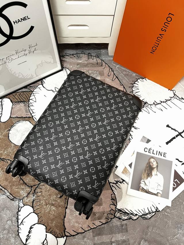 Authentic New Size 55*21*38 Black Floral Pattern In Stock