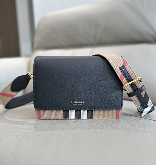 B-House's Latest Checkered Shoulder Bag With Adjustable Straps. The Straps Can B