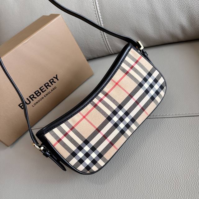 B's Pure Original Sling Checkered Print Handbag, Designed To Be Carried Under Th