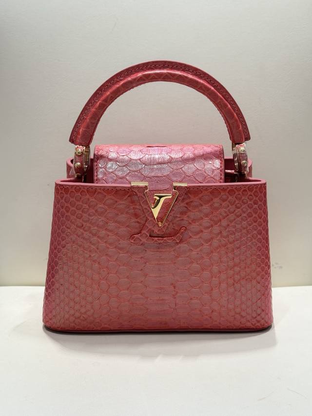 21Cm Chip-Enabled Imported Python Leather With All-Steel Hardware, Unique And Ex