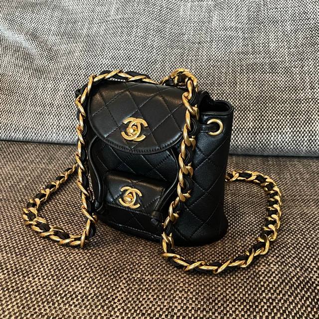Chanel Vintage Duma Backpack Dimensions: 17X7X15 Cm