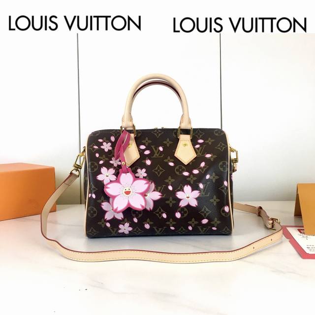 M14174, This Speedy Bandouli Re 25 Handbag From The Louis Vuitton X Takashi Mura